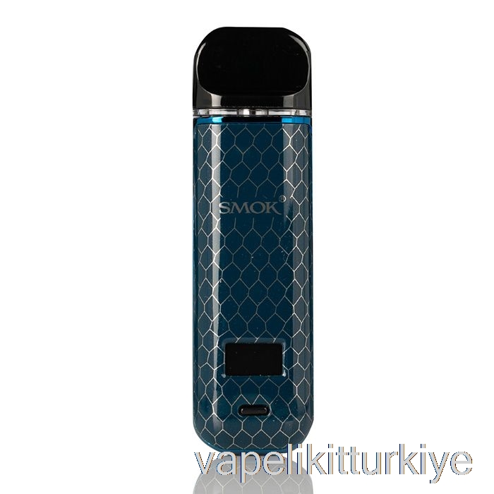 Vape Elektronik Sigara Smok Novo X 25w Pod Sistemi Mavi Kobra